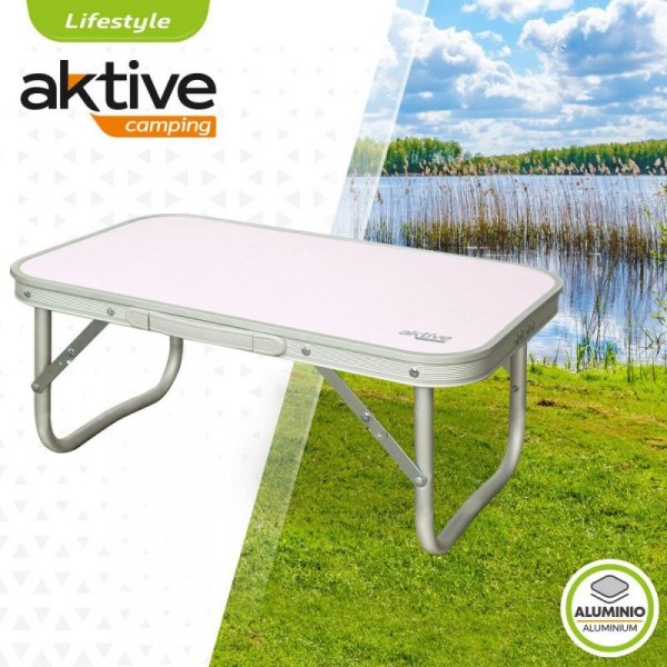 Składany stolik Aktive Liliowy 56 x 24 x 34 cm (6 Sztuk)