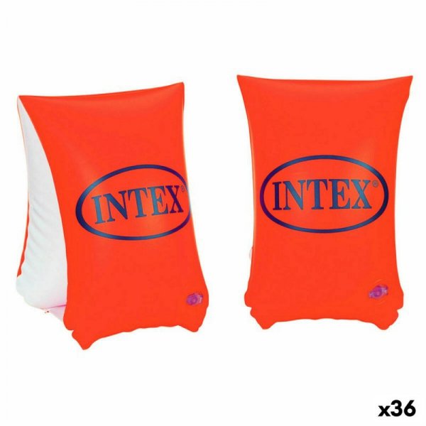 Rękawki Intex Neon Czerwony 30 x 15 cm (36 Sztuk)