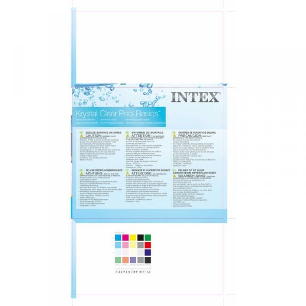Układ filtrujący do basenu Intex Deluxe 3028 l/h