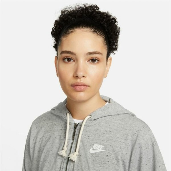 Kurtka Sportowa Damska Nike Sportswear Gym Vintage Szary