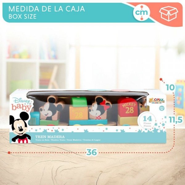 Pociąg Disney 14 Części (6 Sztuk)