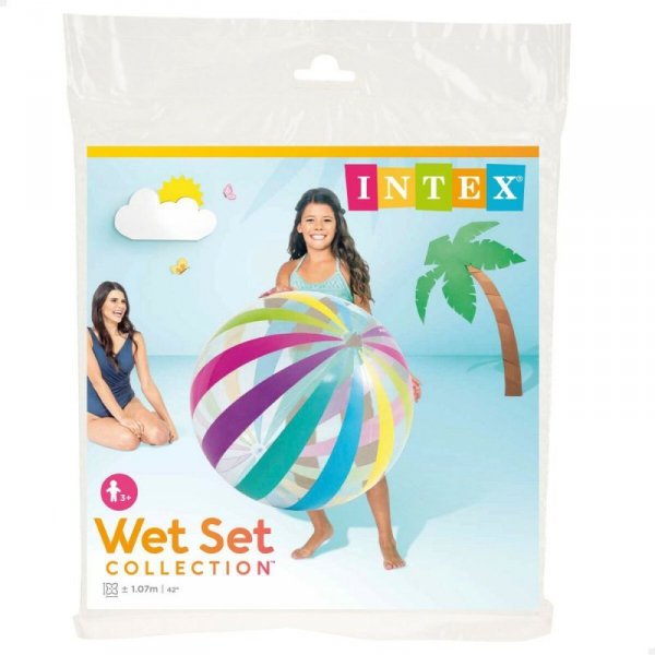 Piłka plażowa Intex Jumbo Ø 107 cm PVC (24 Sztuk)