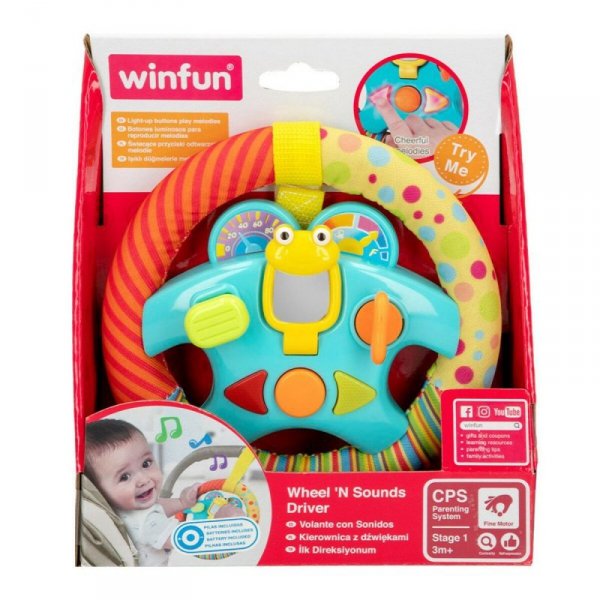 Kierownica Winfun 16,5 x 16,5 x 2,5 cm (6 Sztuk)
