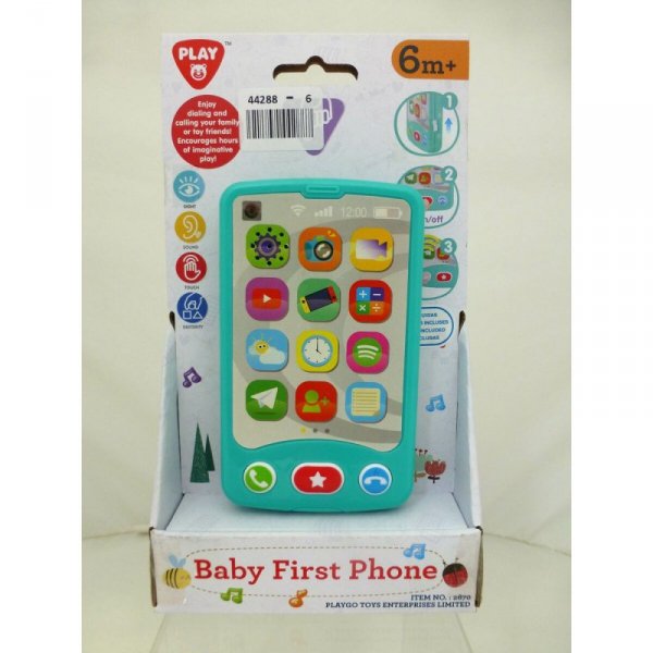 Zabawkowy telefon PlayGo Czerwony 6,8 x 11,5 x 1,5 cm (6 Sztuk)