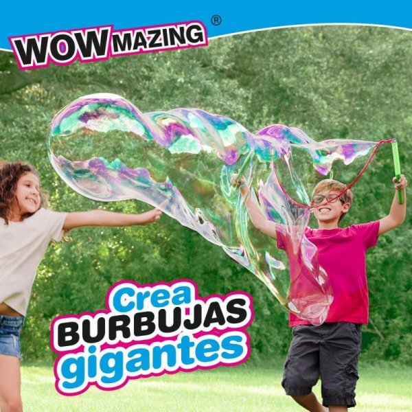 Zestaw do robienia baniek mydlanych WOWmazing 41 cm (20 Sztuk)