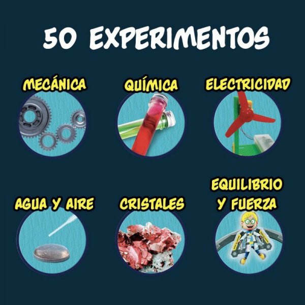 Gra naukowa Lisciani Laboratorio ES (6 Sztuk)