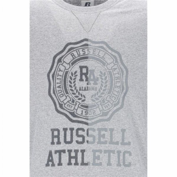 Koszulka z długim rękawem Męska Russell Athletic Collegiate Jasnoszary