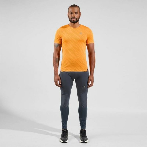 Koszulka z krótkim rękawem Unisex Odlo Zeroweight Enginee Pomarańczowy