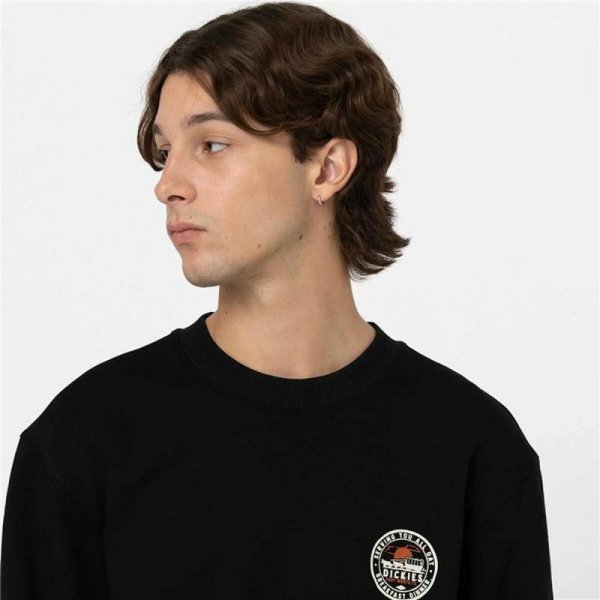 Bluza bez kaptura Męska Dickies Greensburg Czarny