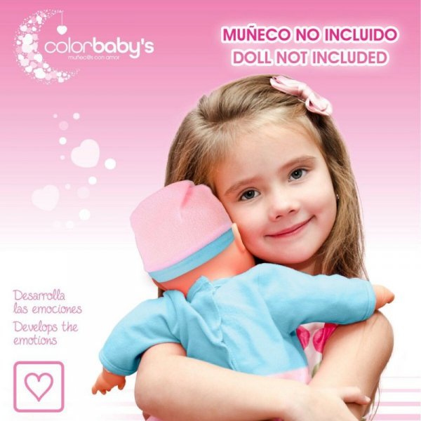 Akcesoria dla lalek Colorbaby Lalka Bobas 20 Części 39 x 9,5 x 21,5 cm 6 Sztuk