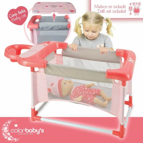 Przewijak dla Lalek Colorbaby 3 w 1 68 x 32,5 x 34 cm 2 Sztuk