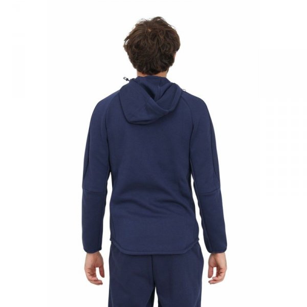 Bluza z kapturem i zamkiem Męska Puma Evostripe Full-Zip Granatowy