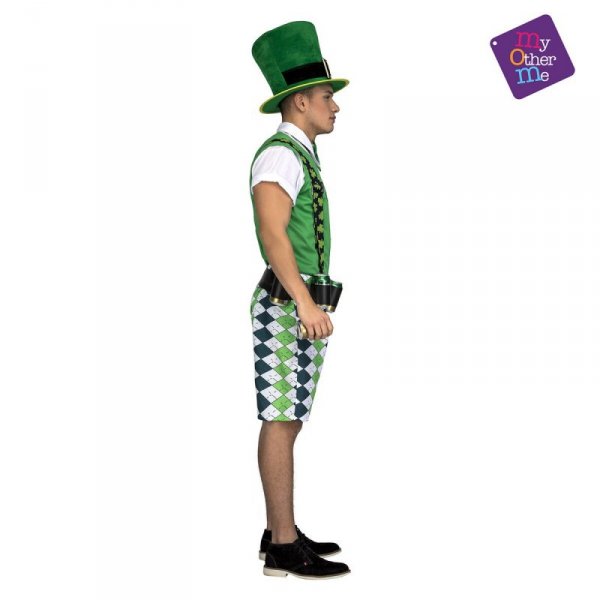 Kostium dla Dorosłych My Other Me St. Patricks Kolor Zielony 5 Części