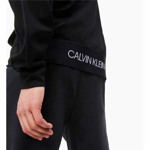 Bluza bez kaptura Męska Calvin Klein Czarny