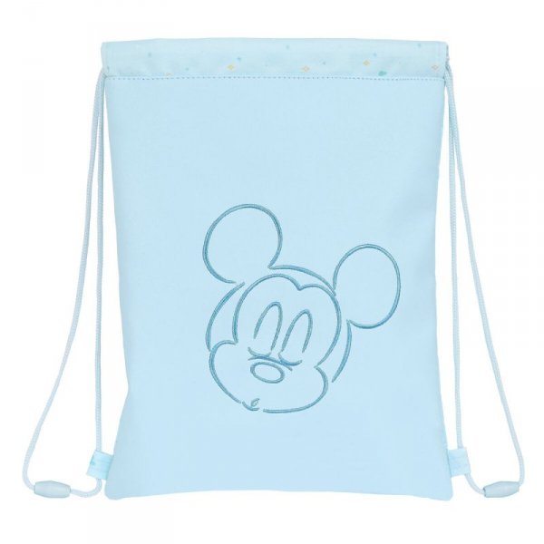 Worek na buty ze sznurkami Mickey Mouse Baby Jasnoniebieski 26 x 34 cm