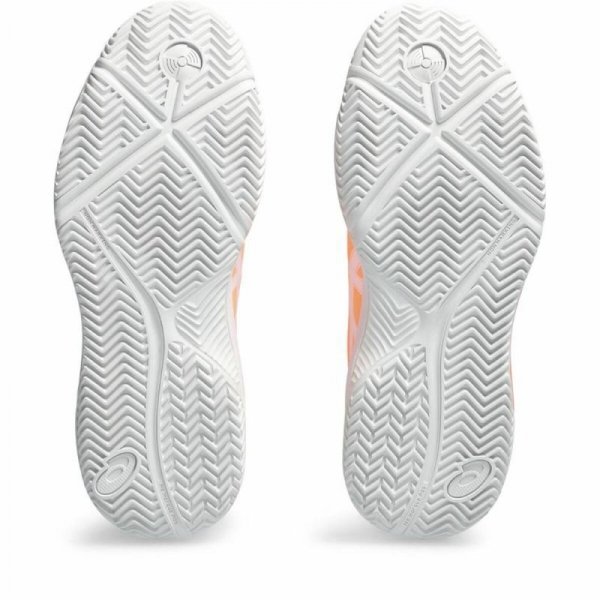 Obuwie do Padla dla Dorosłych Asics Gel-Dedicate 8 Pomarańczowy