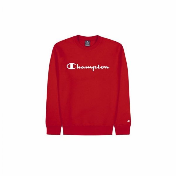 Bluza z kapturem Męska Champion Crewneck Biały Czerwony