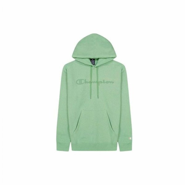 Bluza z kapturem Męska Champion Crewneck Biały Cytrynowa Zieleń