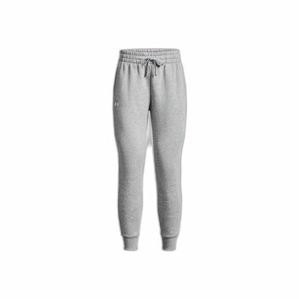 Długie Spodnie Dresowe Under Armour Fleece  Szary Kobieta