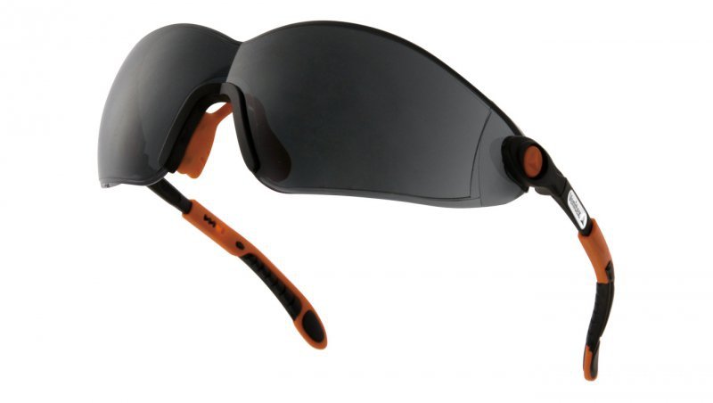 Okulary z poliwęglanu pomarańczowo-czarne UV400 VULC2NOFU