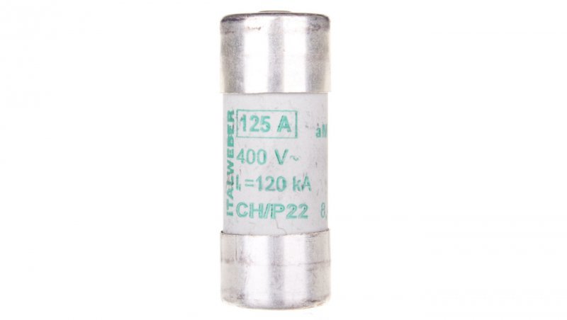Wkładka bezpiecznikowa cylindryczna 22x58mm 125A aM 400V CH22P /z wybijakiem/ 006711054