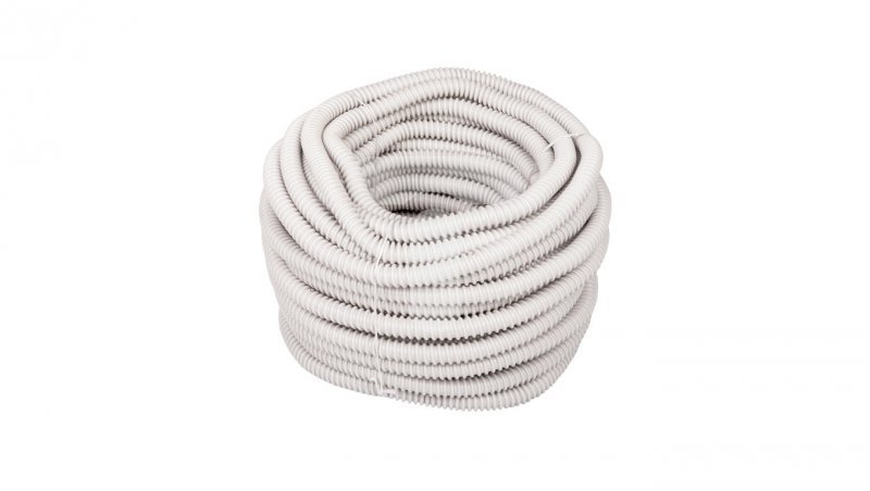 Rura karbowana wzmocniona spiralą 320N RSF 16 szara 68351 /30m/