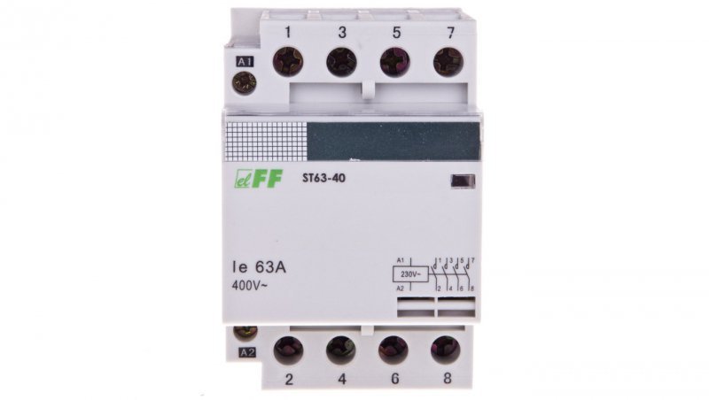 Stycznik modułowy 63A 3Z 1R 230V AC ST63-31