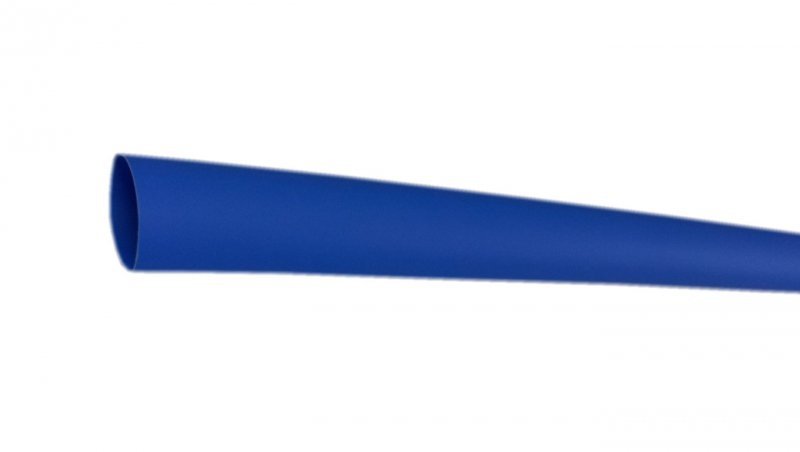 Rura termokurczliwa cienkościenna CR 3,2/1,6 - 1/8 cala niebieska /1m/ 8-7060 /50szt./