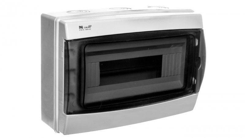 Rozdzielnica modułowa hermetyczna 1x12 natynkowa IP65 GALANT PLUS RN 1/12 N+PE 1603-01
