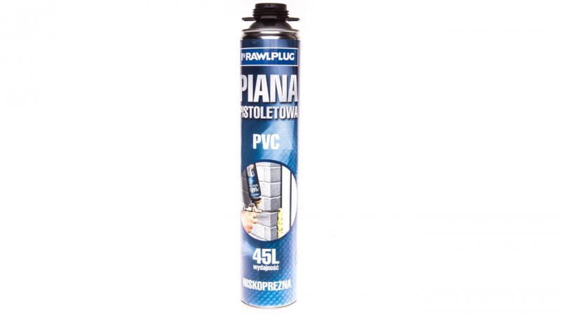 Piana montażowa pistoletowa niskoprężna do PCV 750ml RPP-PVC