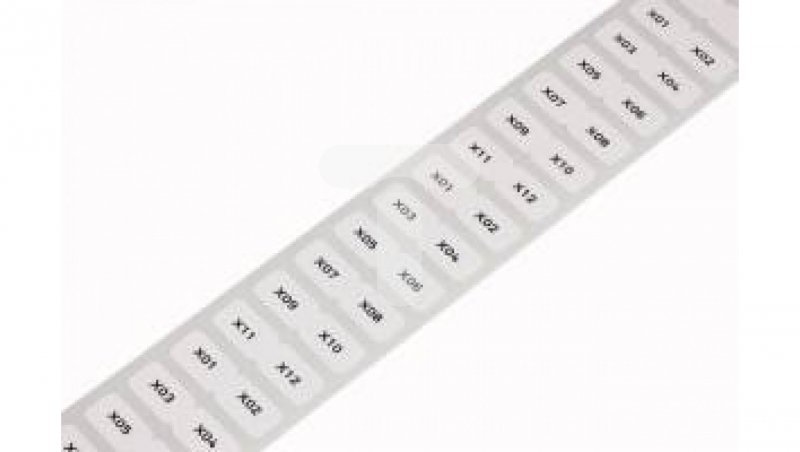 Etykieta samoprzylepna z poliestru o wymiarach 15x9mm żółta 210-806/000-002