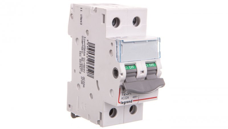 Rozłącznik modułowy 125A 2P FR302 406450