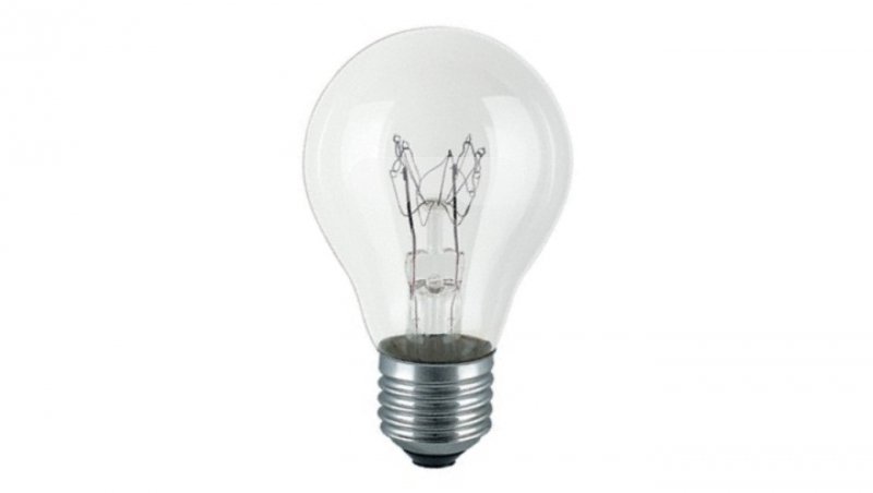 Żarówka sygnalizacyjna 230V 40W E27 Al. A55CL SYG-2080 /100szt./