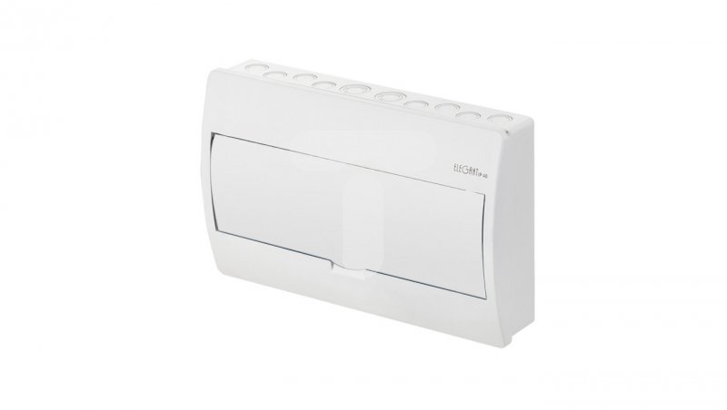 Rozdzielnica modułowa 1x18 natynkowa IP40 RN-nt 1/18 N+PE Elegant drzwi białe 2404-00