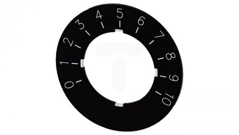 Etykieta do potencjometru 1 do 10 SIRIUS ACT 3SU1900-0BG16-0SA0 /10szt./