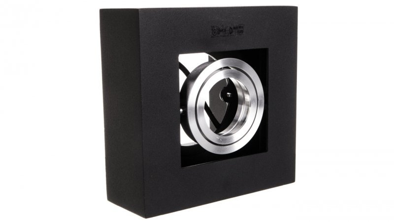 Oprawa punktowa sufitowa GU10 50W STOBI DLP 50-B czarna 26830