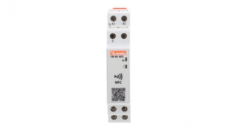 Przekaźnik czasowy 1P wielofunkcyjny 0,1s-999h 8A 12-240V AC/DC programowalny NFC TMM1NFC
