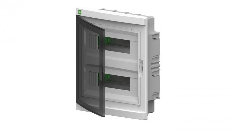 Rozdzielnica modułowa p/t  Elegant  RP 2x12 PE+N IP40 drzwi dymne 2435-01