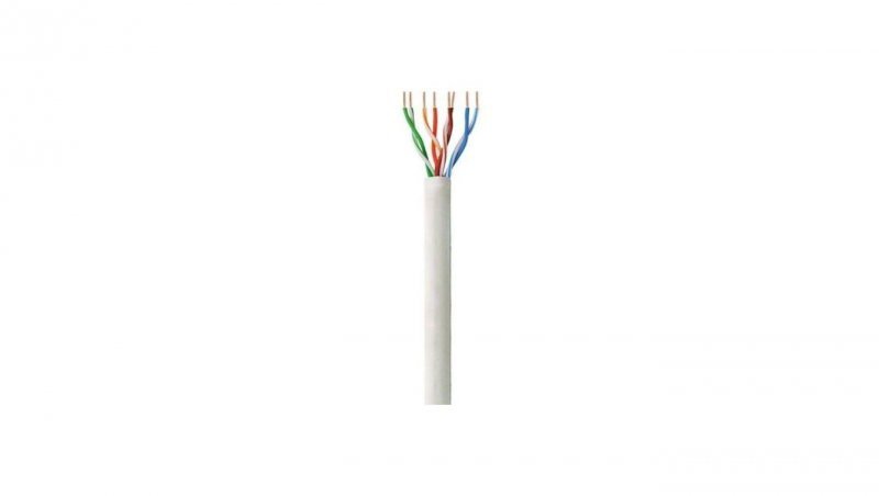 Kabel Skrętka Kat 5e UTP Linka 305m Box Szara SOHO CCA
