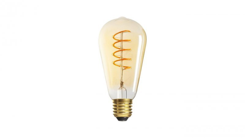 Żarówka XLED E27 ST64 led 5W-sw 1800K RETRO Vintage Amber filament