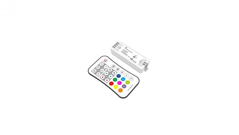 Kontroler led RGB/RGBW IC Digital SC+R9 27 key do taśm led cyfrowych RF 5-24V WS2811 / WS2812 / WS2813 / WS2815 / TM1814