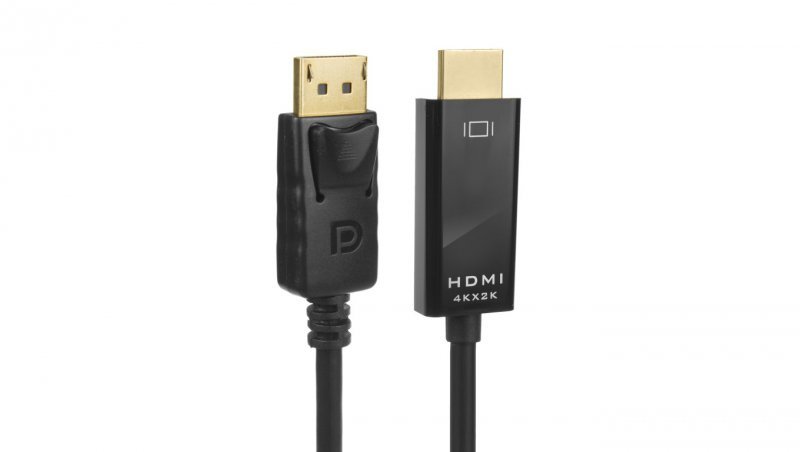 MCTV-714 label adapter przejściówka Display Port - HDMI 4K