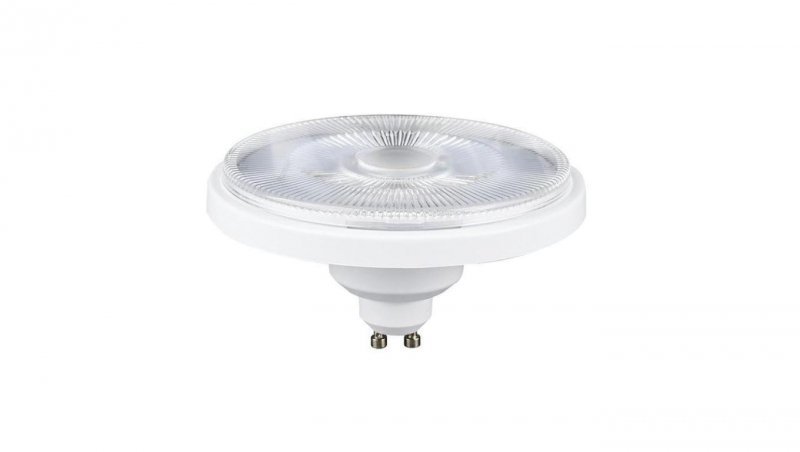Żarówka SPACE ES111 LED 12W W/NW gu10 30 stopni 1200lm 230V AR111 neutralna biała obudowa biała (bez otworów)