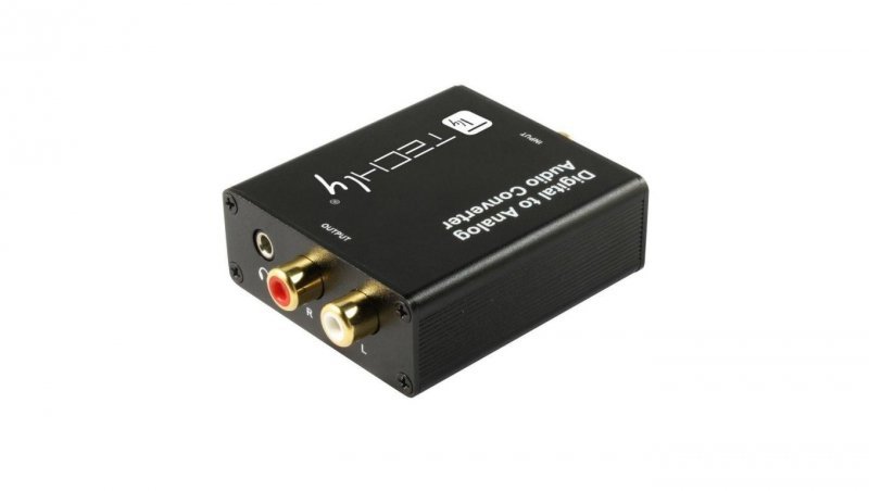 Przetwornik DAC Toslink Coaxial do Analog RCA L/R i 3.5mm