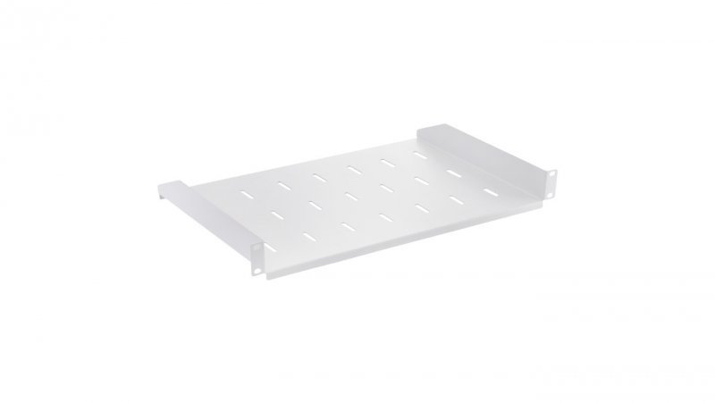 Półka stała do szafy RACK 19 cali 1U 300mm szara