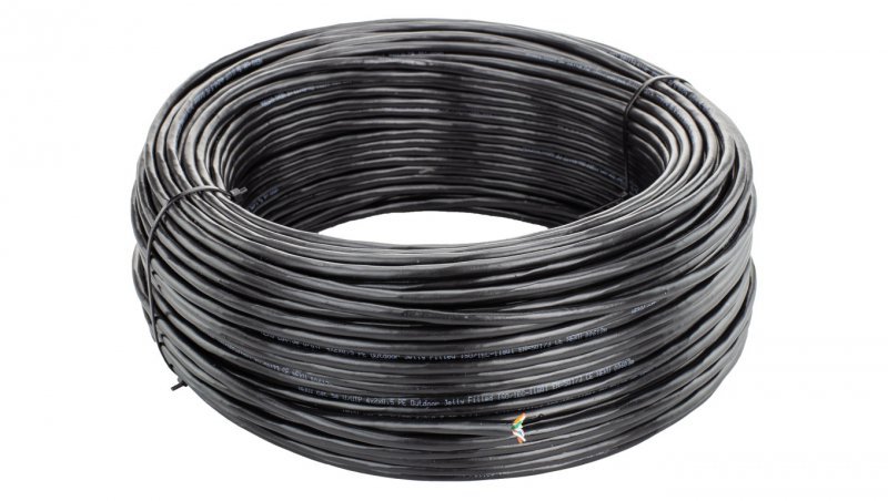 Kabel teleinformatyczny żelowany UTPw kat.5e U/UTP 4x2x0,5 NEKU /50m/