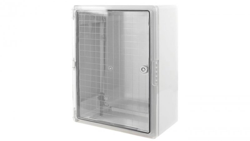 Obudowa natynkowa transparentna ROZDZIELNIA SKRZYNKA ELEKTRYCZNA ABS IP65 40x30x17 400x300x170