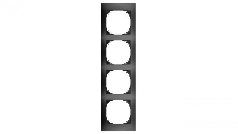 Vestra Ramka x4 IP20 czarny 3874-09