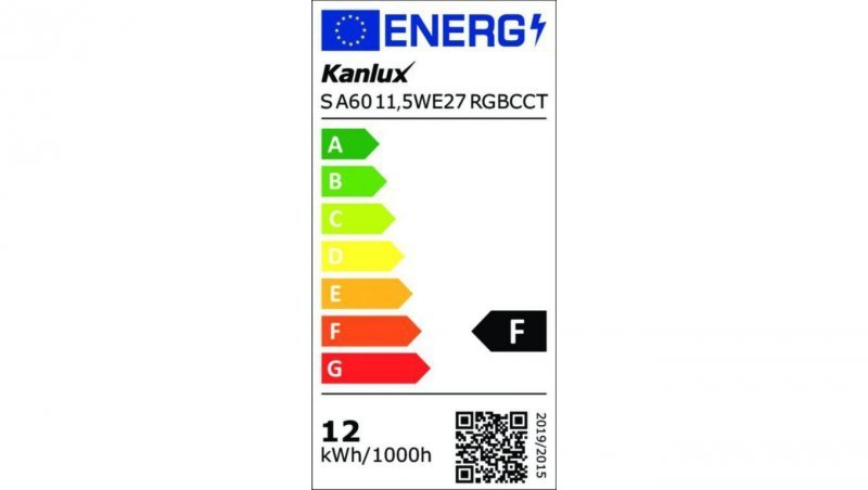 Lampa LED SMART S A60 11,5WE27 RGBCCT