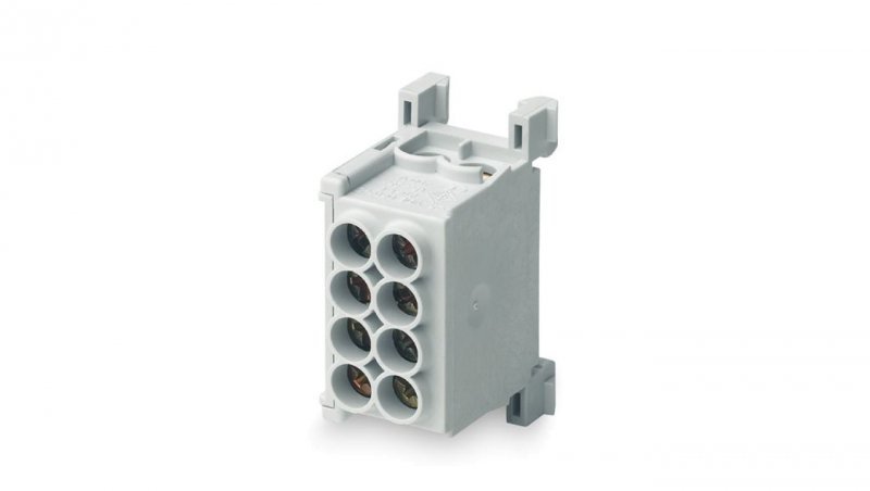 Blok rozdzielczy MAG25-2 kolor szary 4x25mm² 400V VDE MAG1250A32